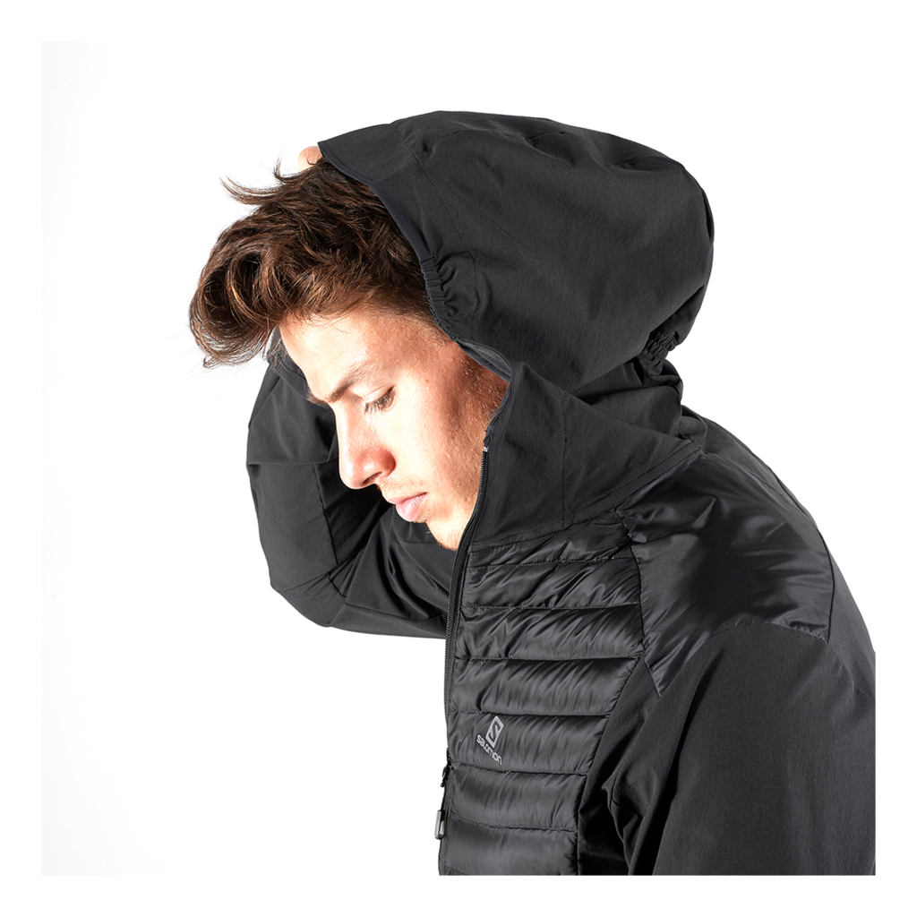 Salomon Haloes Down Hybrid Hoodie Lepape