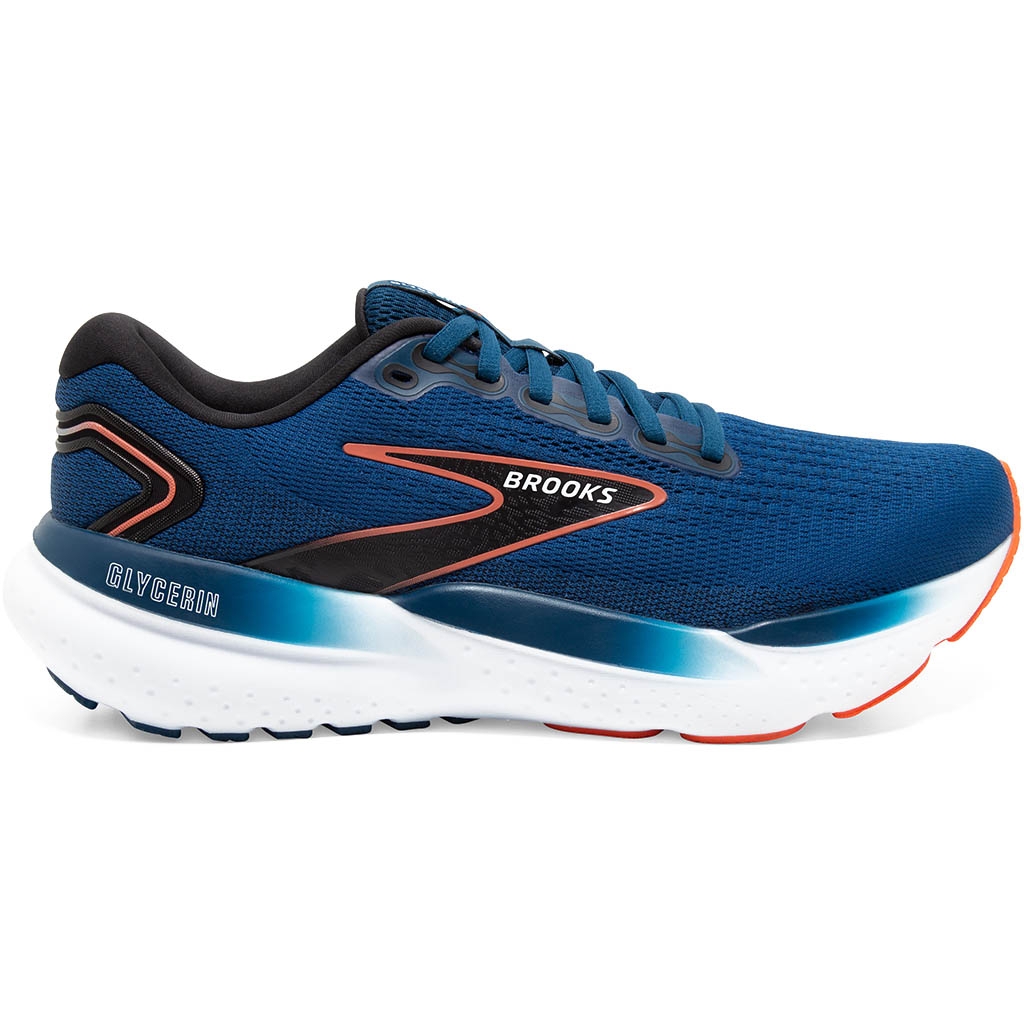 Brooks running Glycerin 21 Blue Opal.Black.Nasturtium Lepape