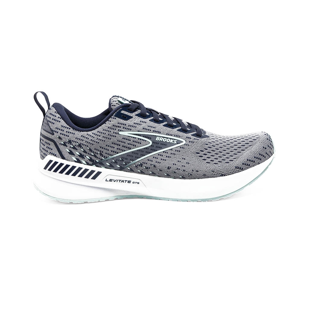 Modello da donna Levitate gts 5 brooks running grigio chiaro e