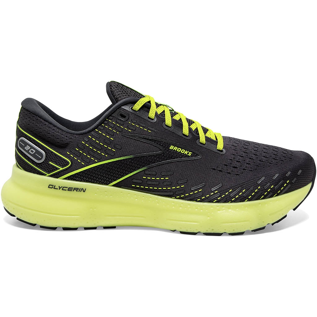 Brooks running Glycerin 20 Ebony.Nightlife Lepape