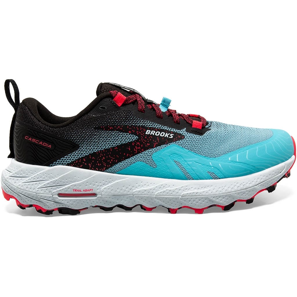Brooks running Cascadia 17 Bluefish.Black.Diva Pink Lepape