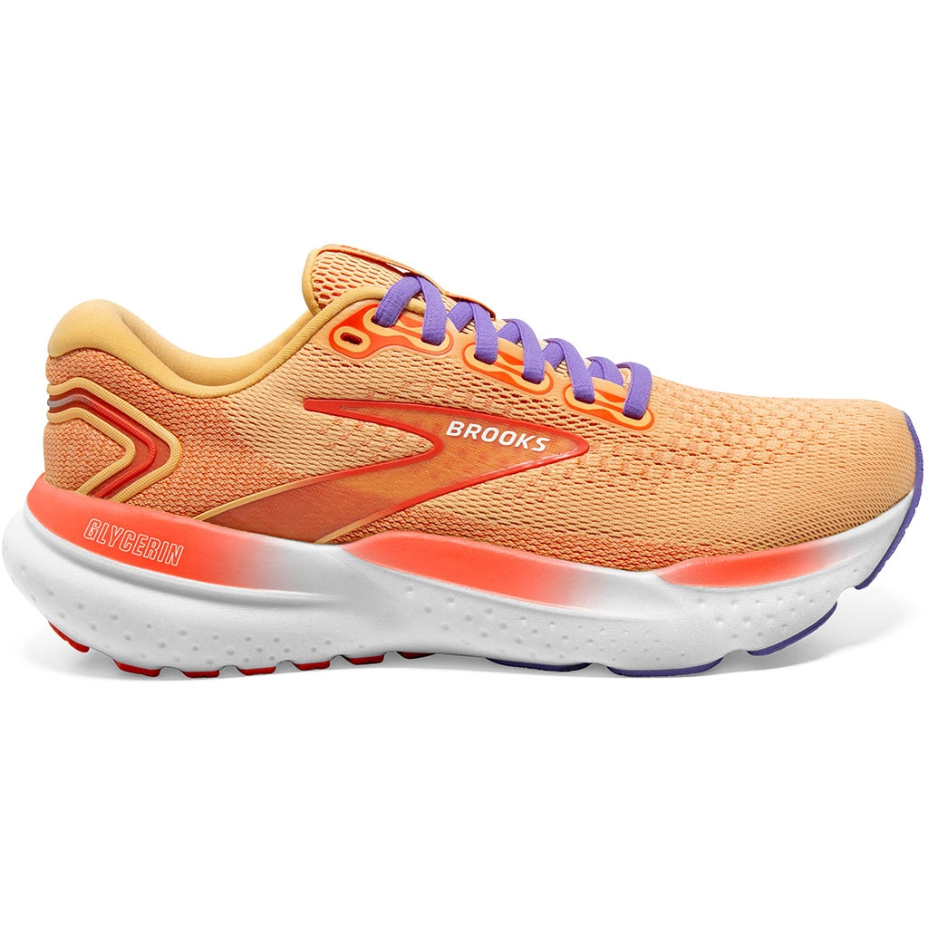Brooks running Glycerin 21 Sunburst.Nasturtium.Purple Lepape