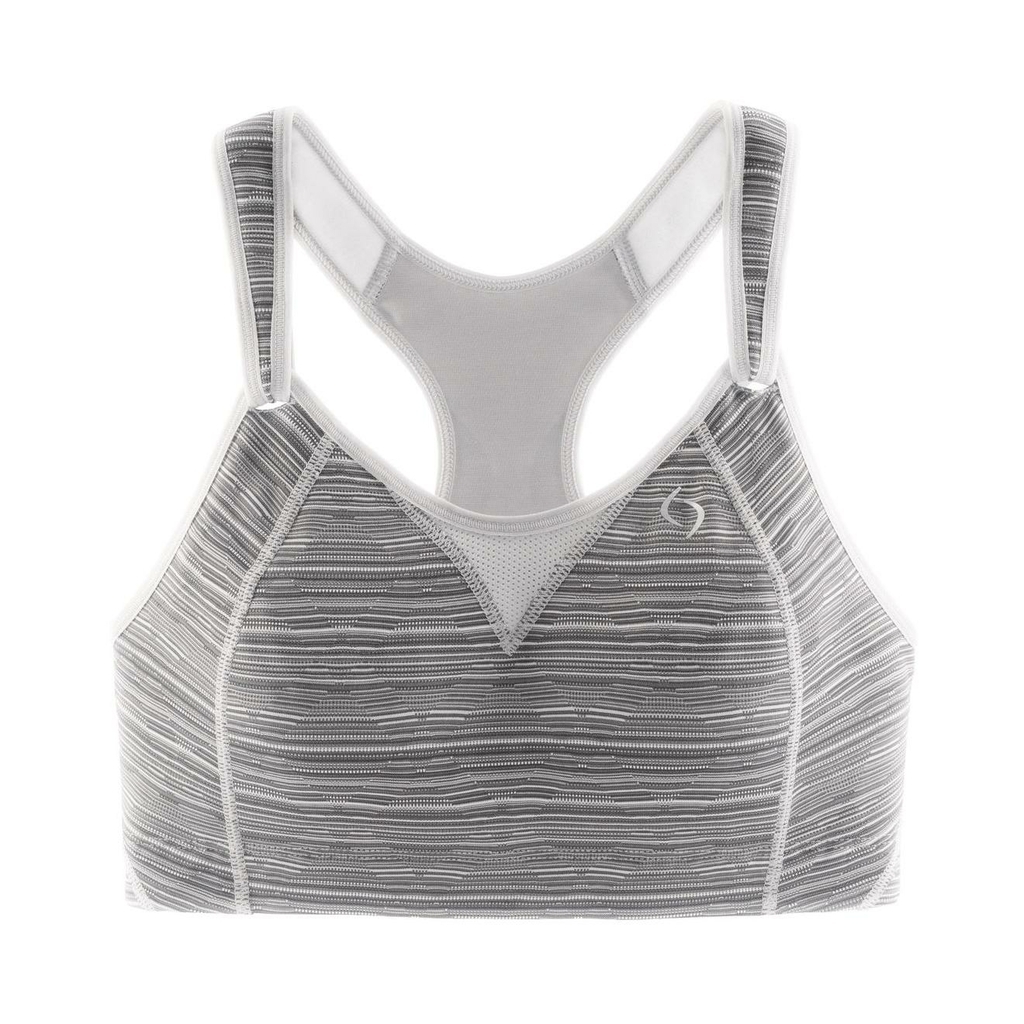 Rebound racer brooks gray sports bra women's model