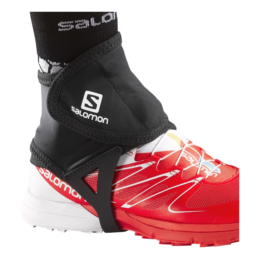 Salomon Trail Gaiters Low Noir Lepape