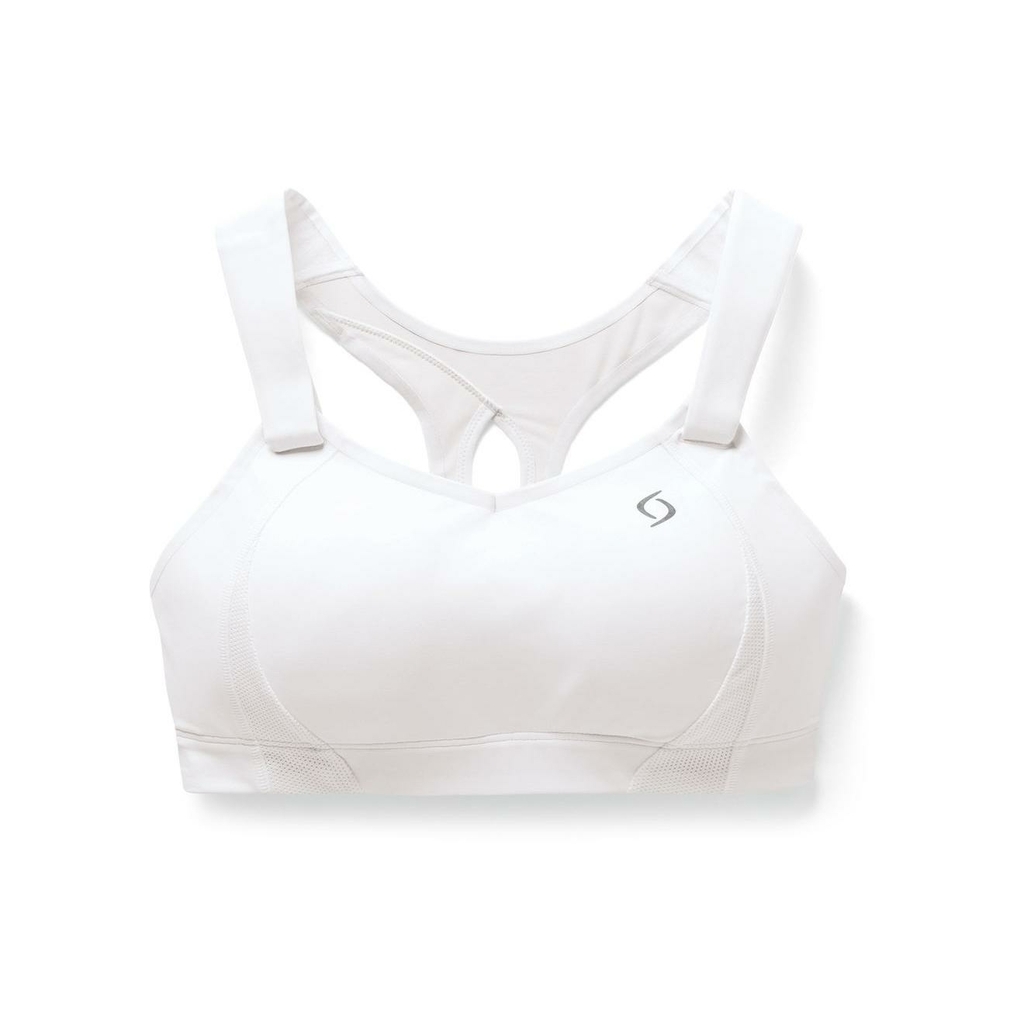 Juno brooks white women's sports bra