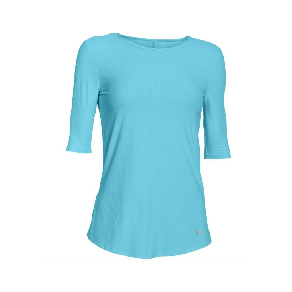 Coolswitch run elbow short sleeve under armor sky blue t shirt