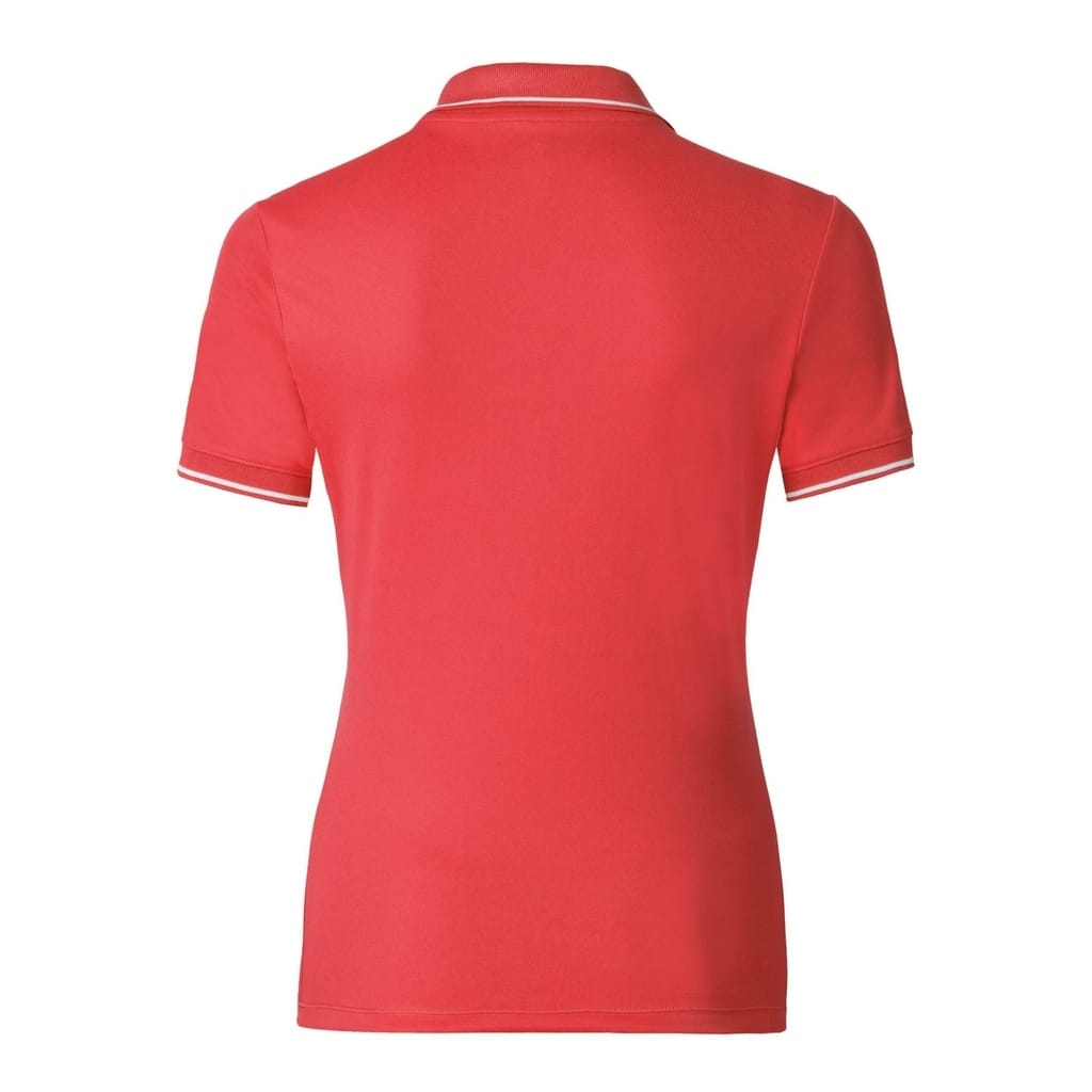 Polo rosa Odlo Tour modello da donna