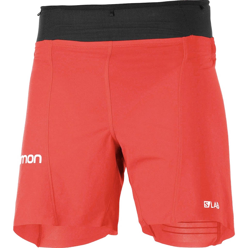 Short salomon rouge on sale