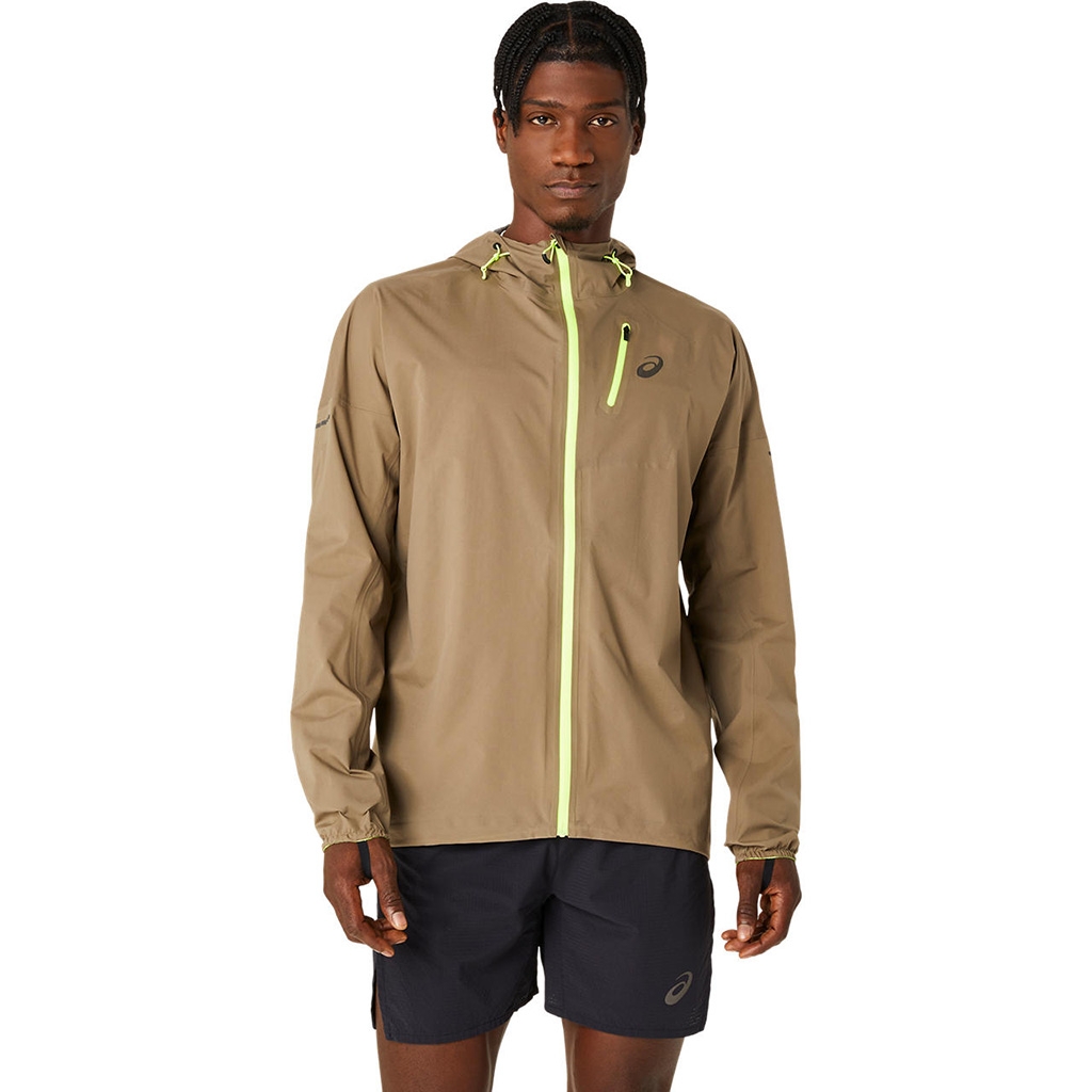Asics Fujitrail Waterproof Jacket Pepper Lepape