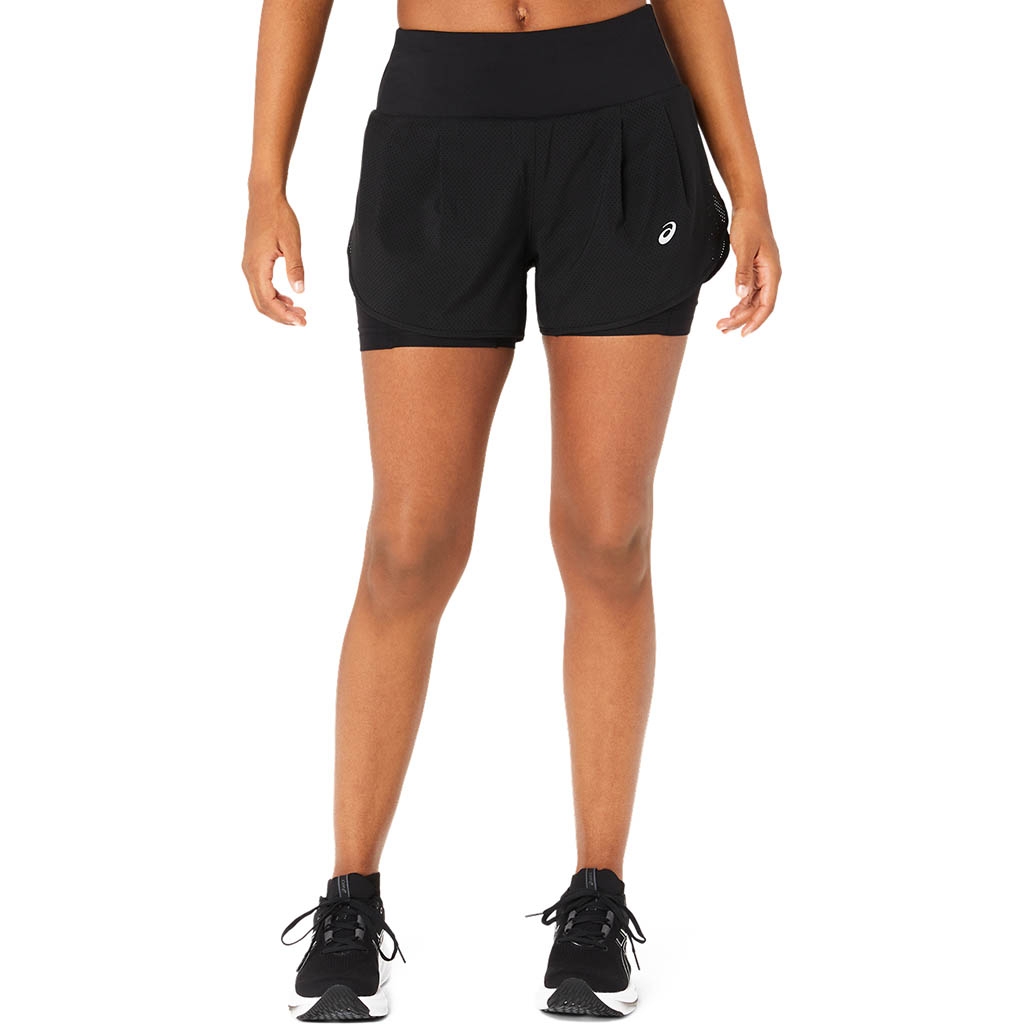 Asics Road 2in1 3.5In Short Performance Black Performance Bla Lepape