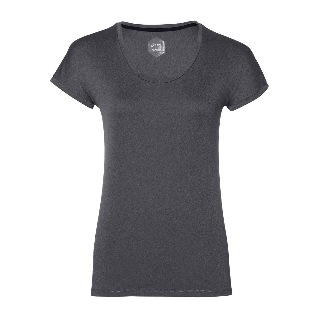 Asics Capsleeve op grau Modell T Shirt fur Damen