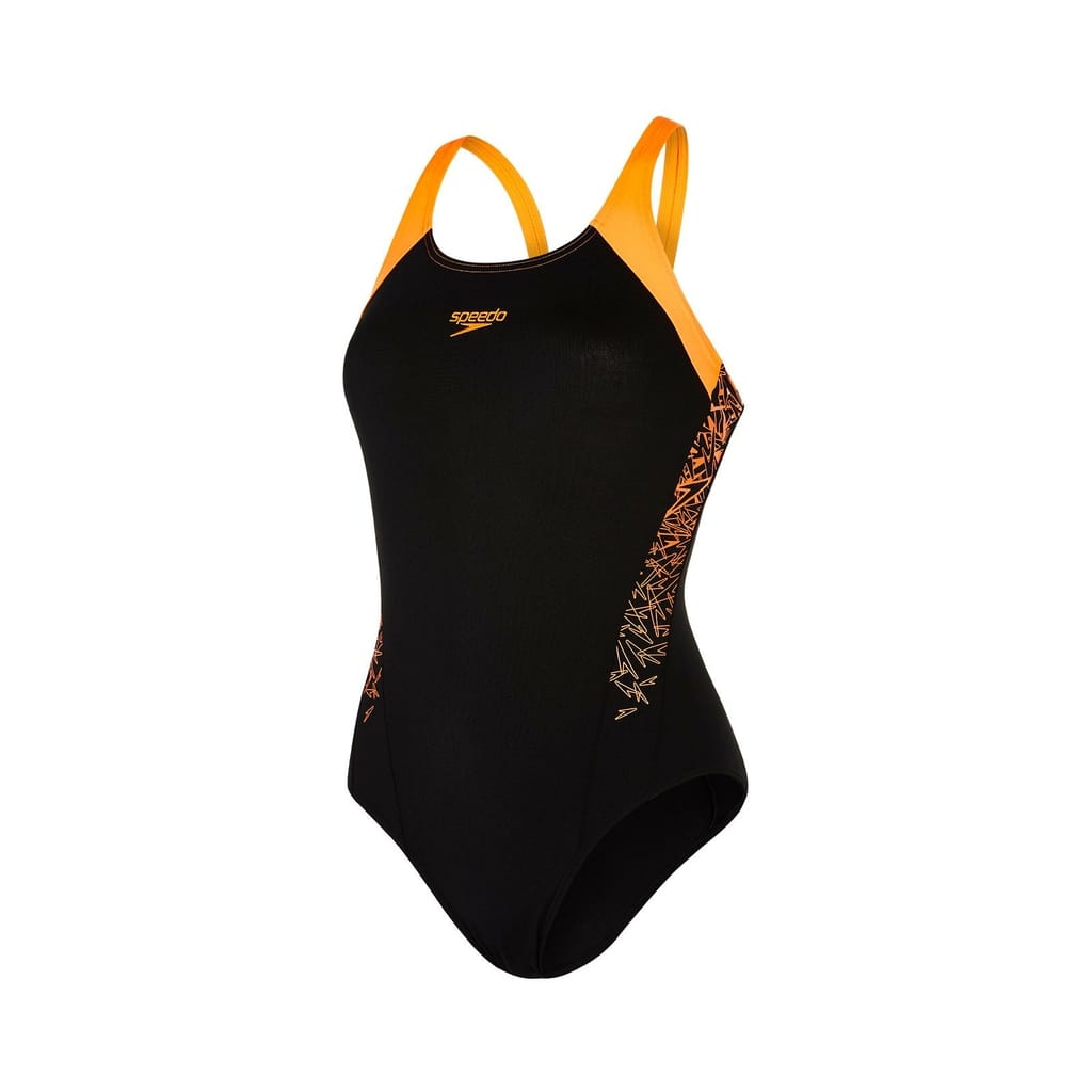 Speedo Hyperboom Splice Muscleback Swimsuit Junior Girls