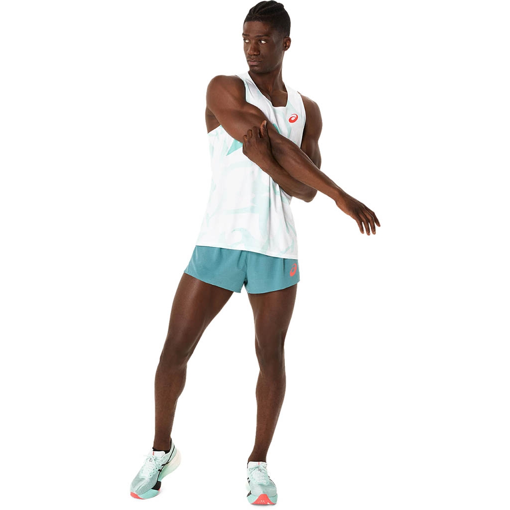 Asics LIGHT KNIT SINGLET SOOTHING SEA | LEPAPE