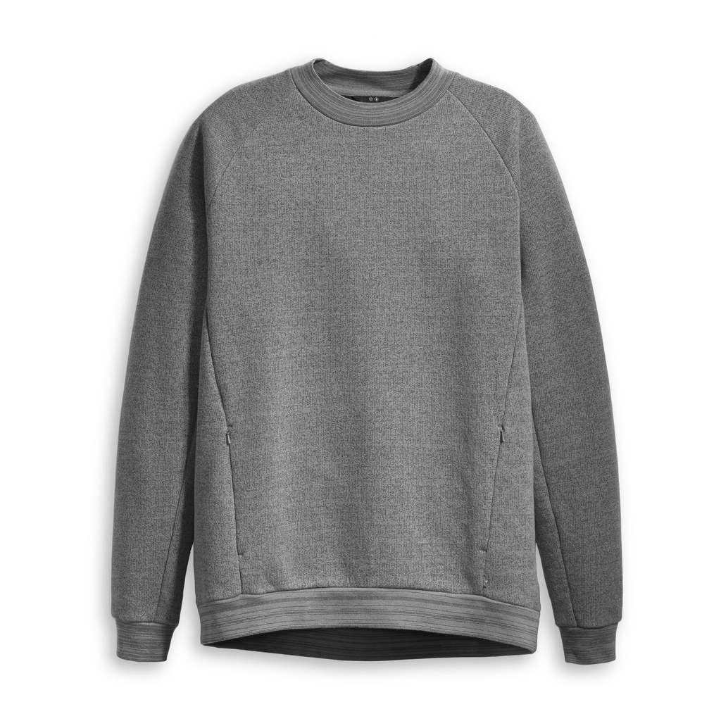 Levi s commuter raglan crew gray men s model jersey