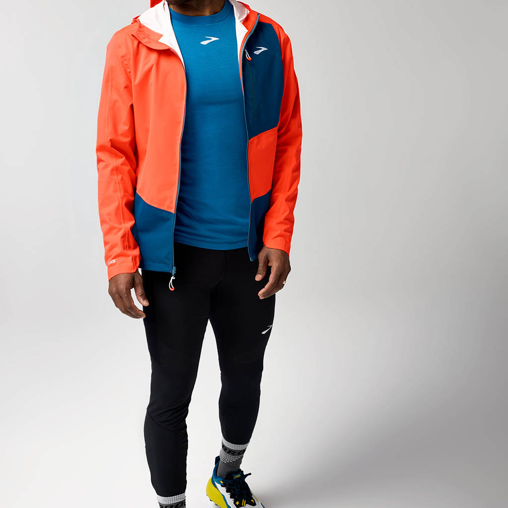 Coupe-vent De Course Brooks Pour Femme - Jaune Fluo - Taille L - Parfait état