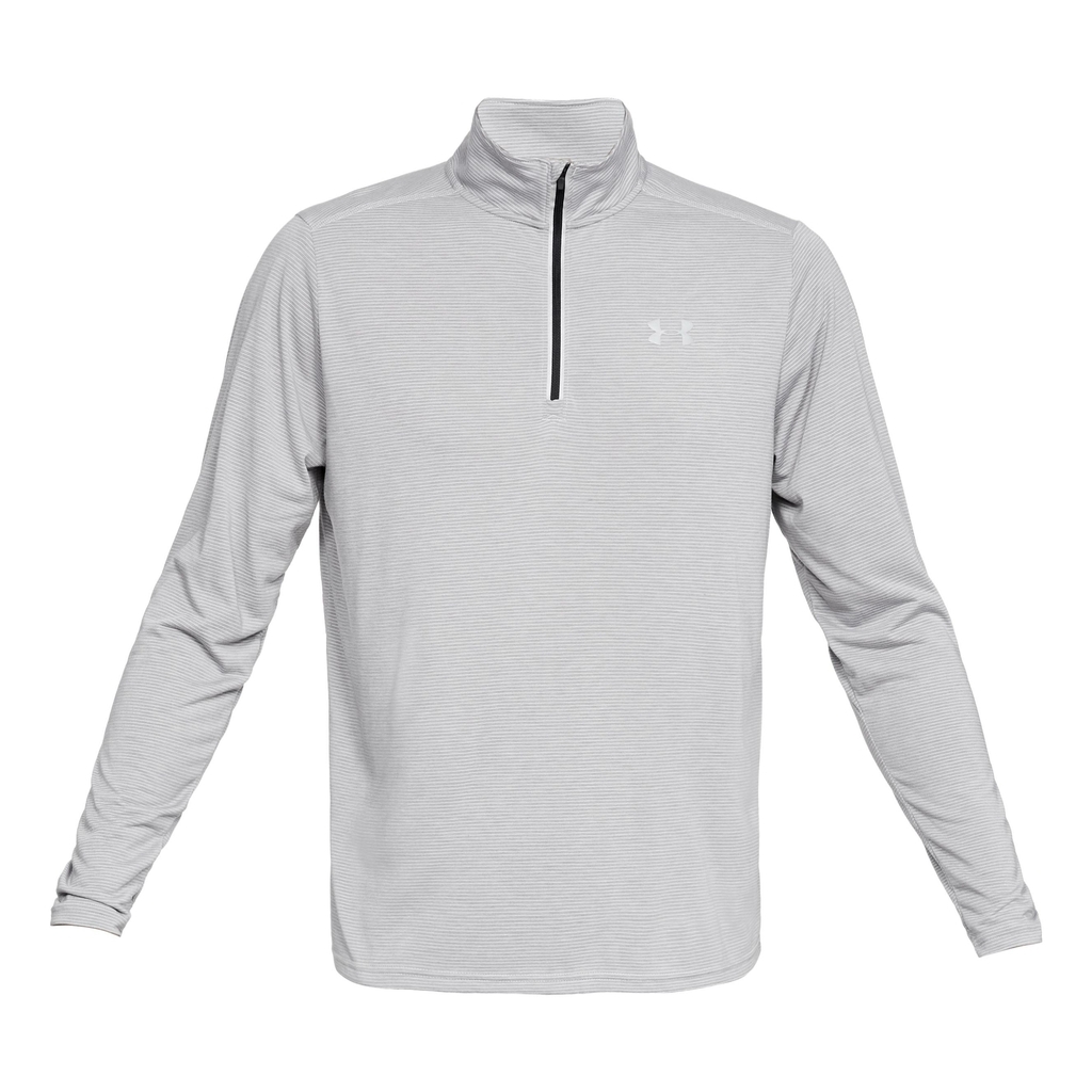 Under armor threadborne streaker 1 4 zip grey men s jersey model