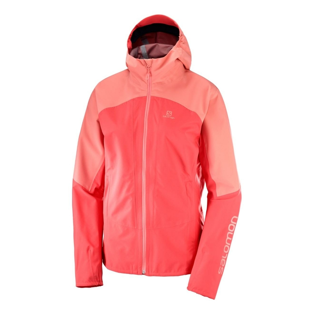 Salomon outline jacket pink women s model jacket