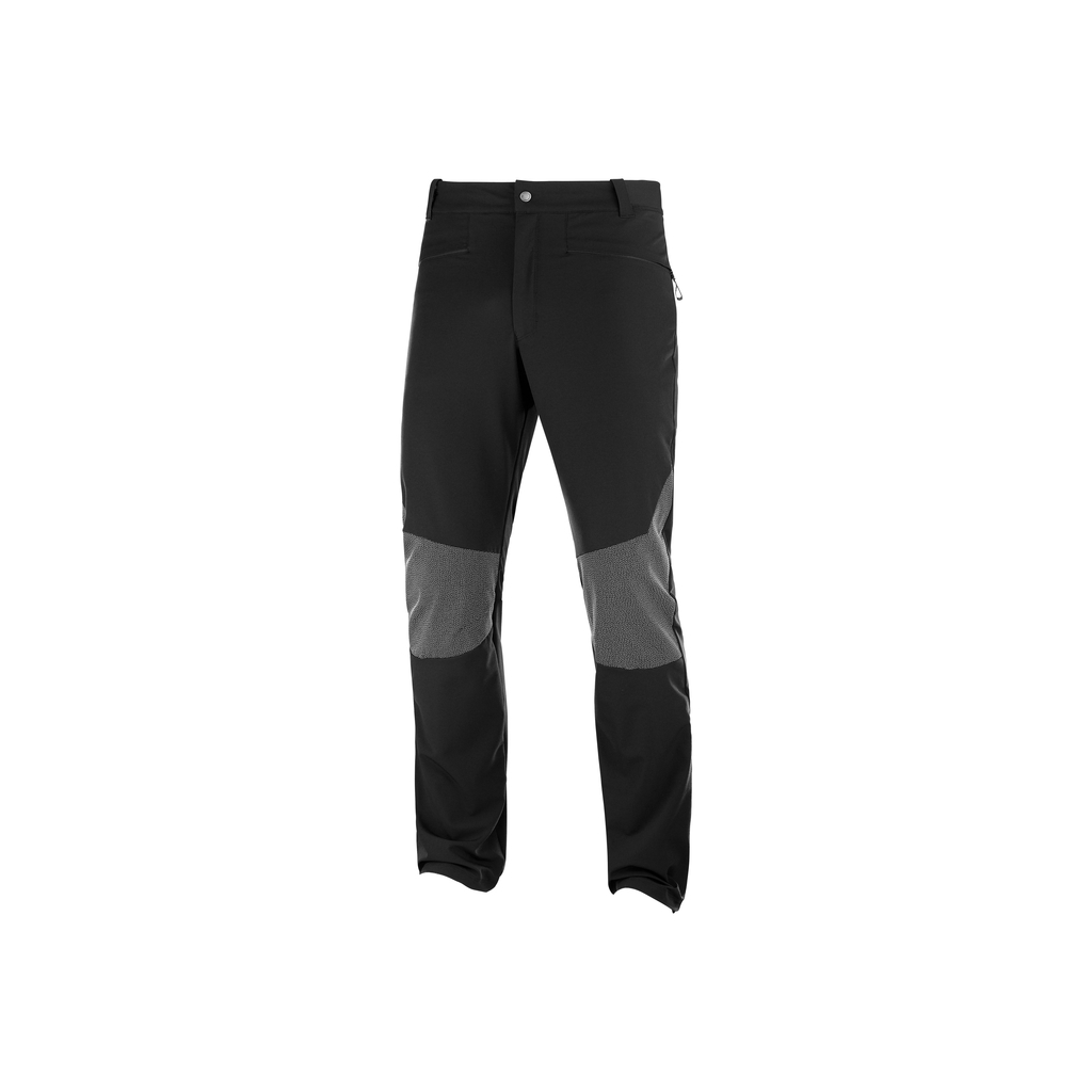 Salomon wayfarer as alpine black and silver men s pants