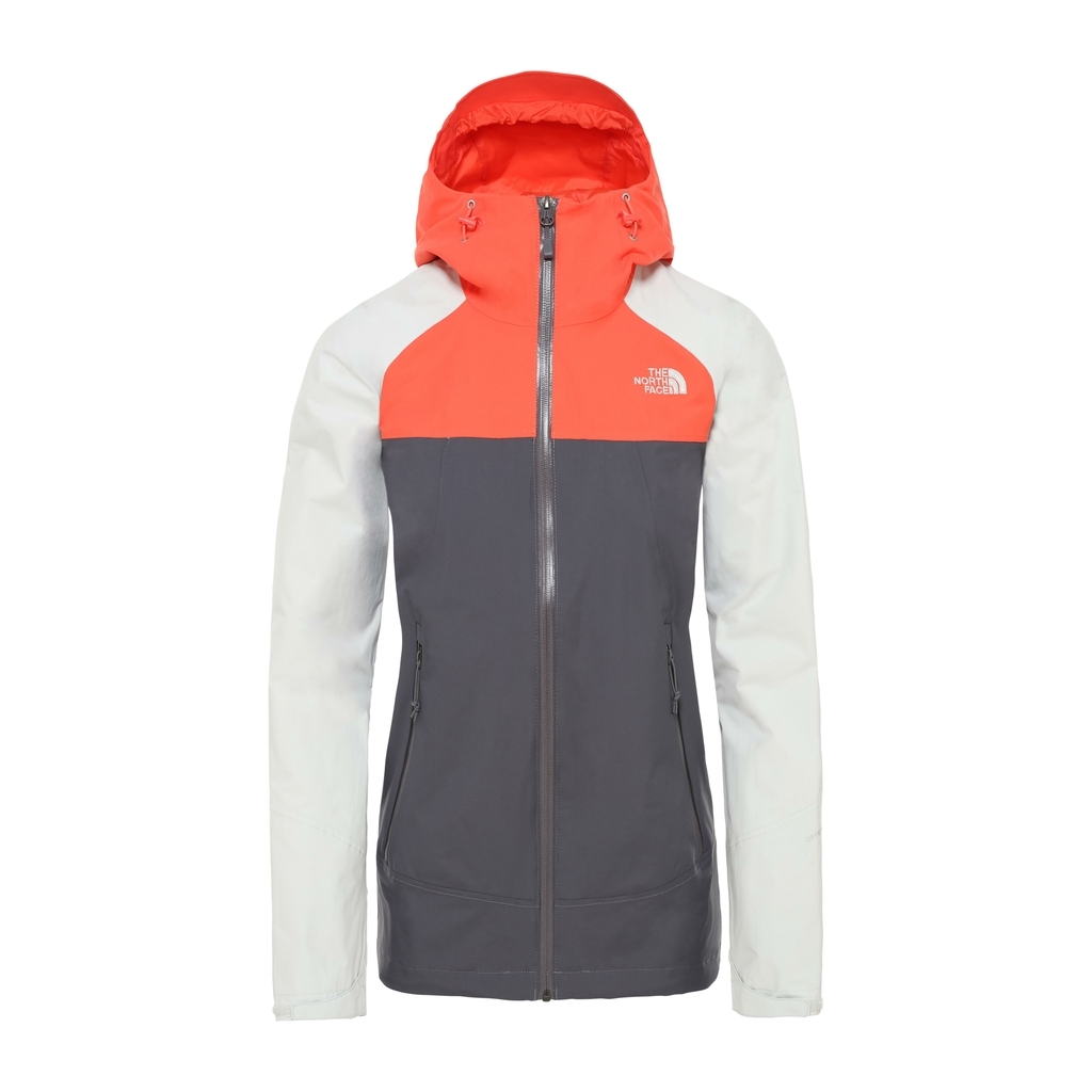 North face stratos jacket on sale orange