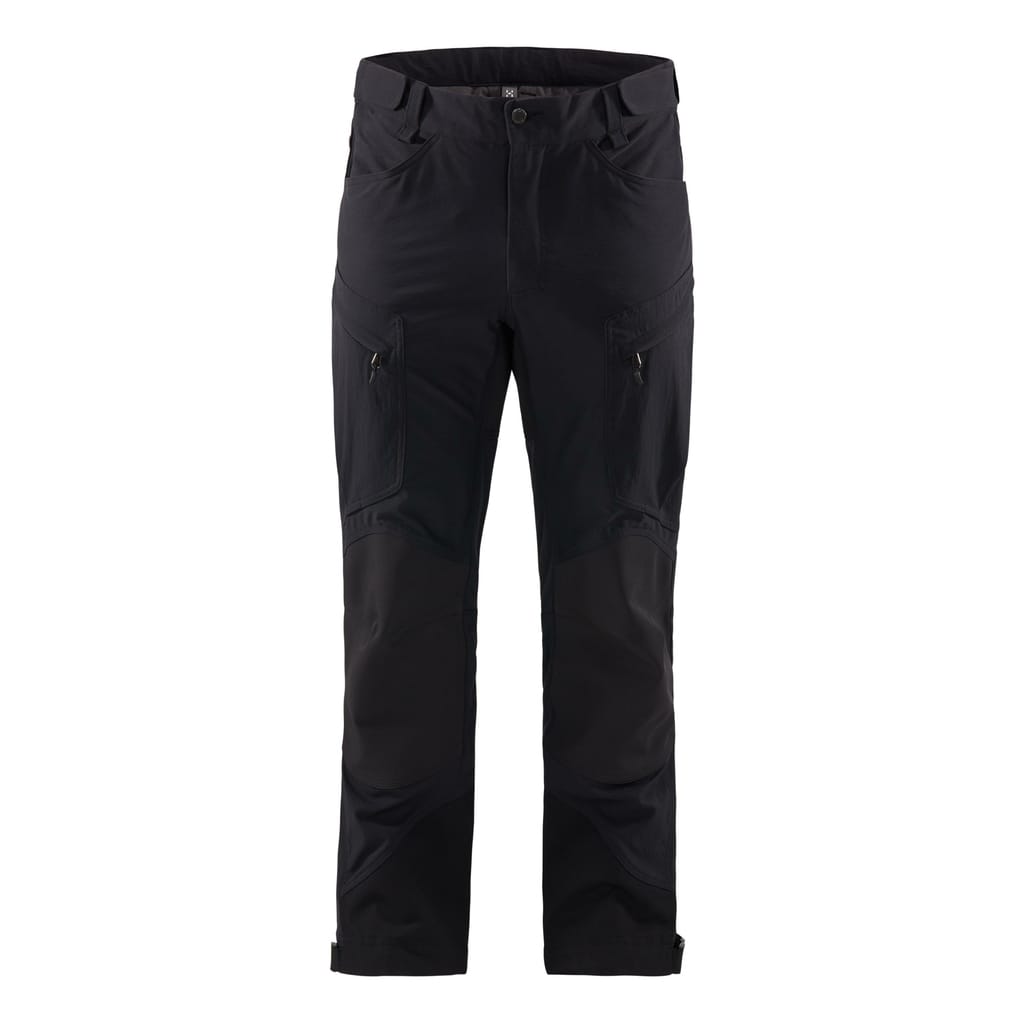 Haglofs rugged mountain pant black: men's model pants