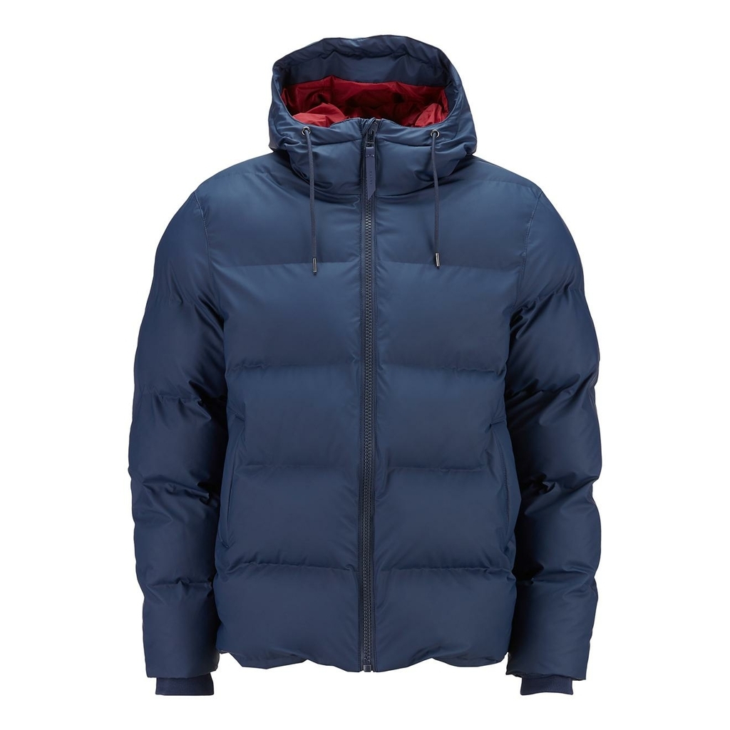 Down jacket men blue Clearance