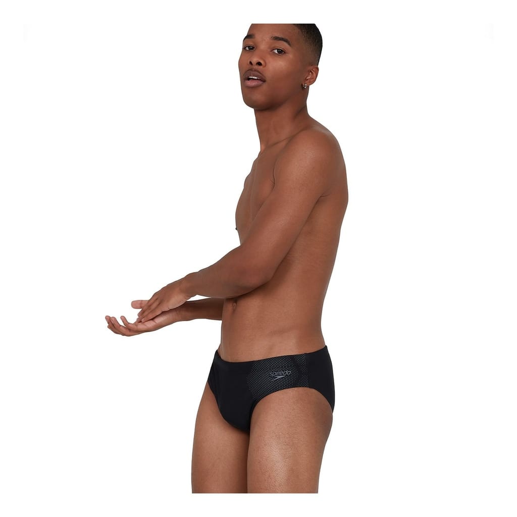 Speedo Costume Slip Uomo - Tech Panel 7cm - black/cobalt pop