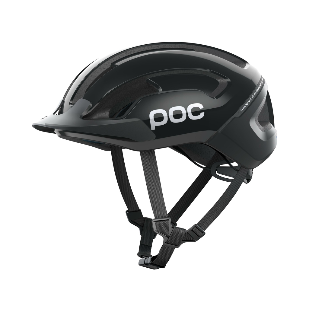 Poc omne air resistance spin uranium nero nero casco da bici
