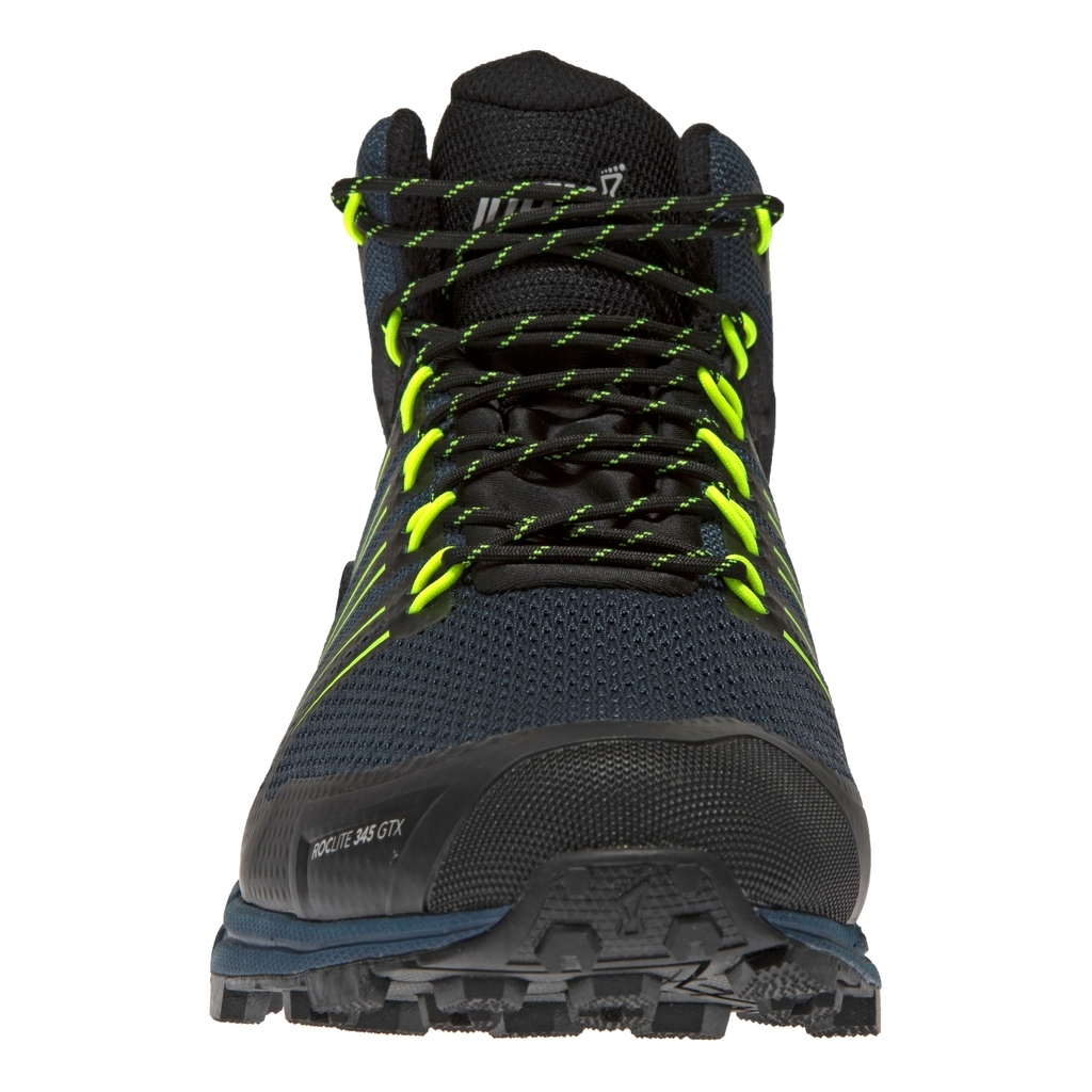 Inov 8 Roclite G 345 Gore Tex Black. Navy blue. Yellow Pope