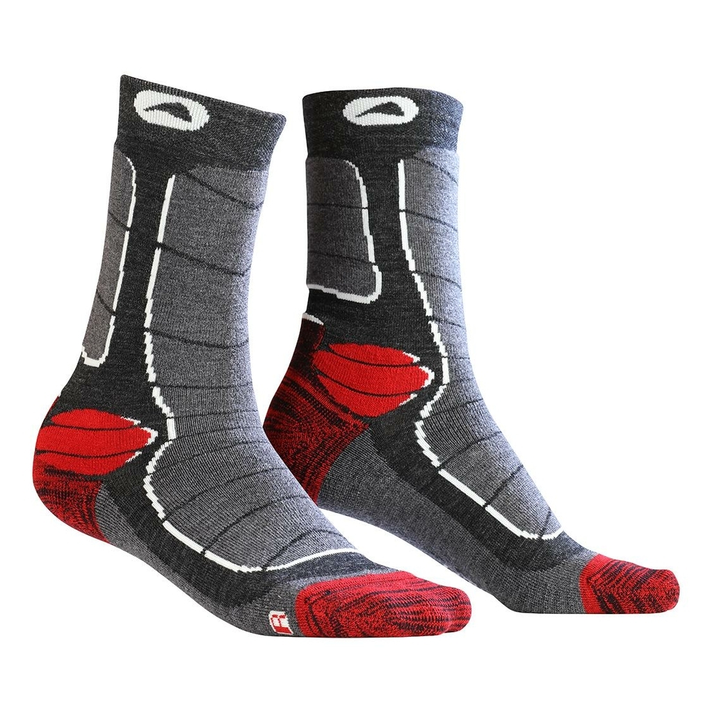 Chaussettes en laine Merinos - Ski Medium Monnet