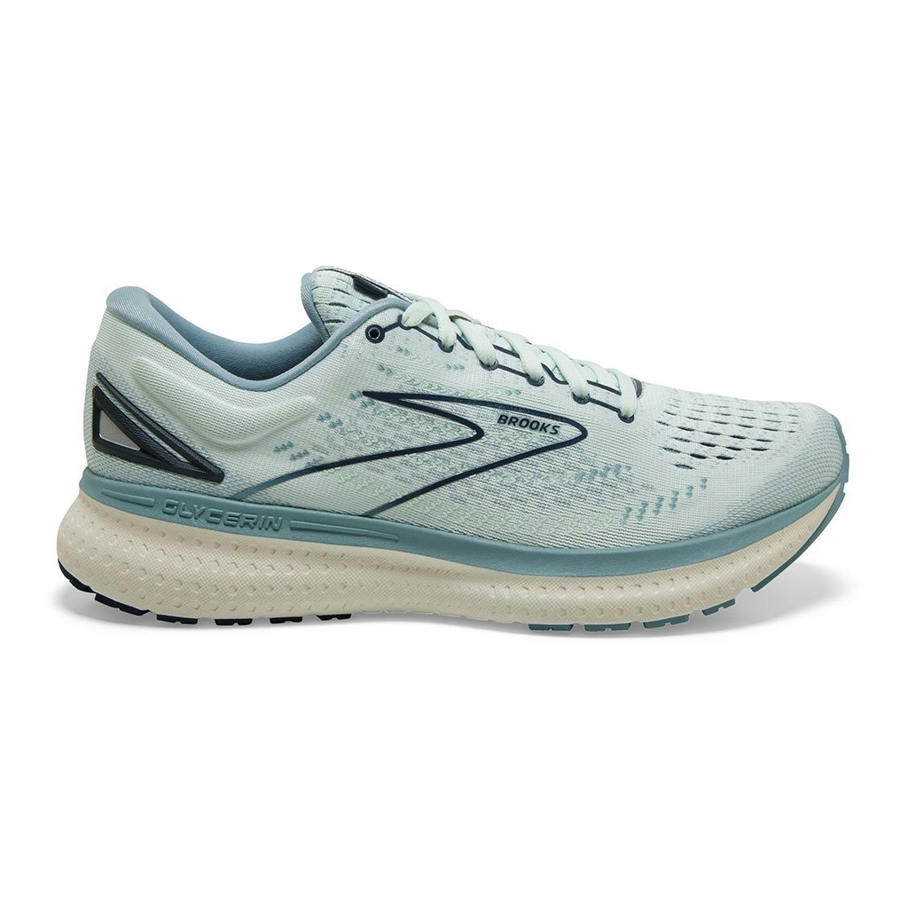 Glycerin 19 brooks running water green women's model