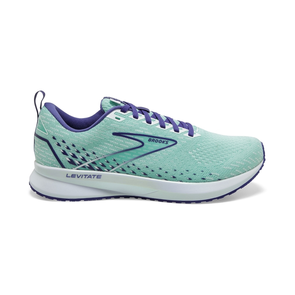 Brooks running Levitate 5 Bleu ciel. Bleu Lepape