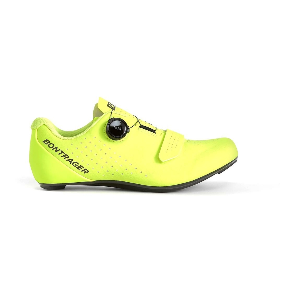Chaussure velo route jaune store fluo