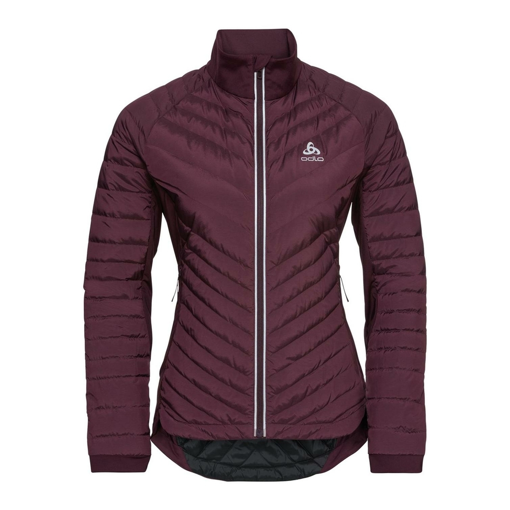 Odlo jacket insulated cocoon n thermic light burgundy