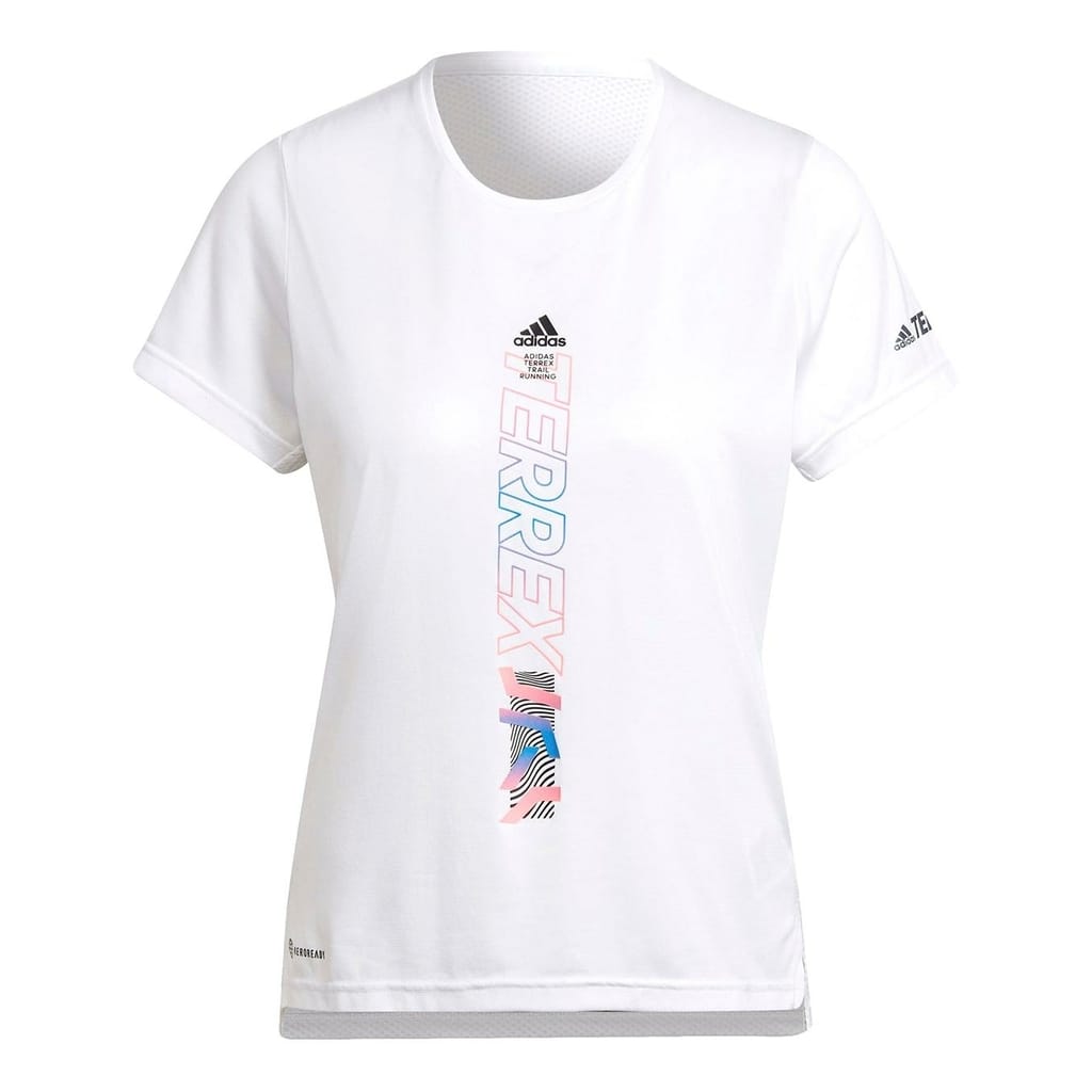 Adidas agravic blanco: camiseta modelo mujer