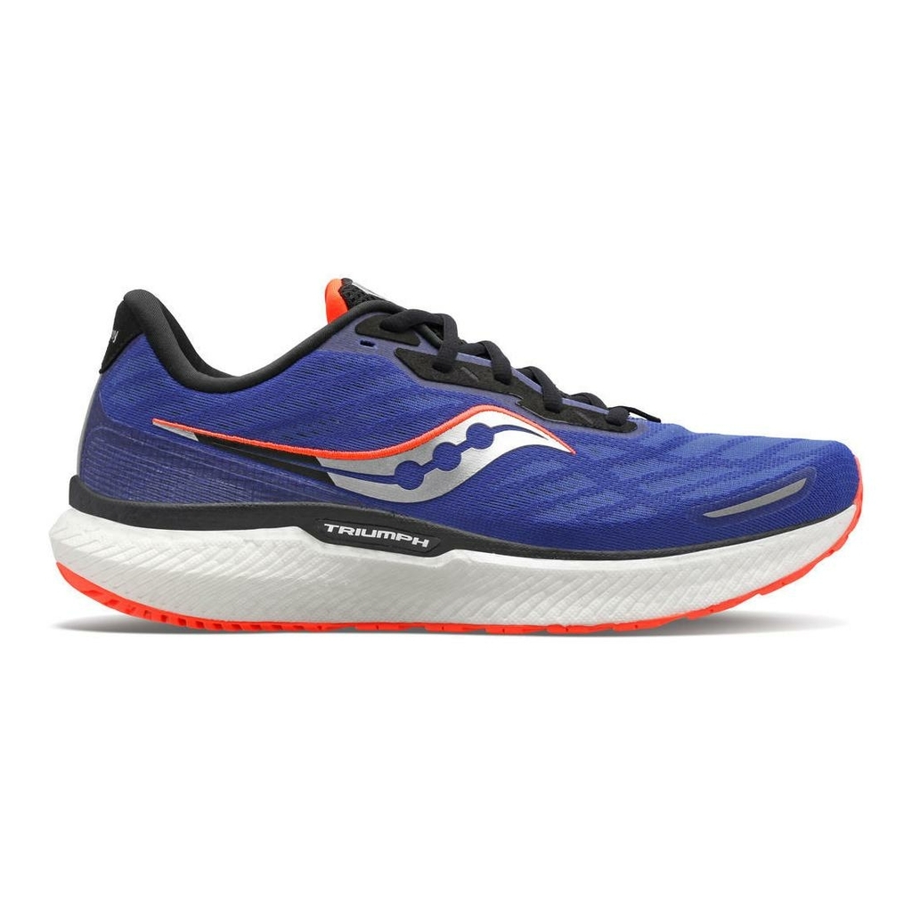Saucony Triumph 19 Bleu. Corail. Blanc Lepape