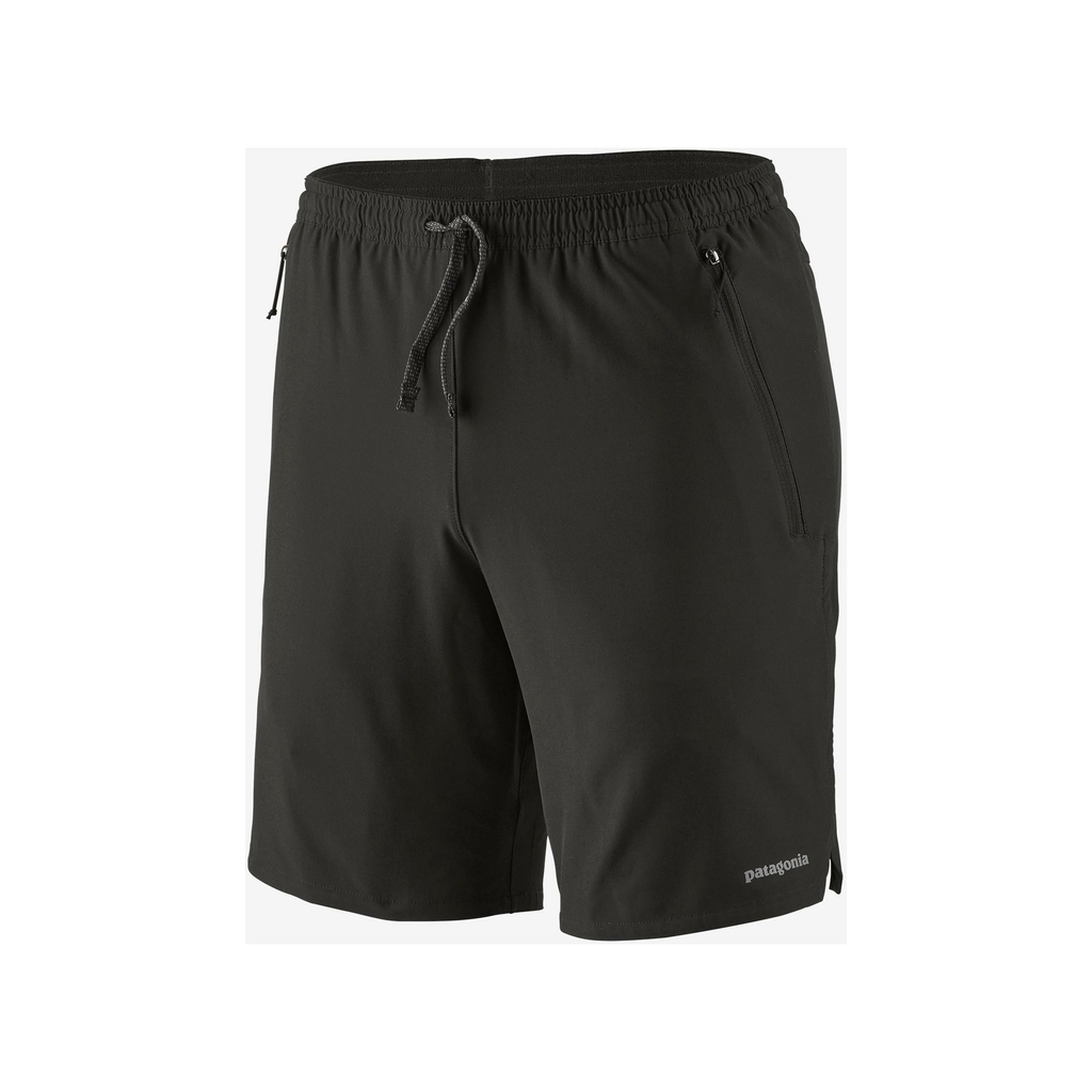 Patagonia nine trails inches black: men's model shorts