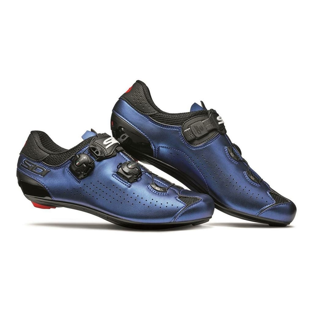 Sidi genius 10 blue red iridesc blue: zapatillas de ciclismo de
