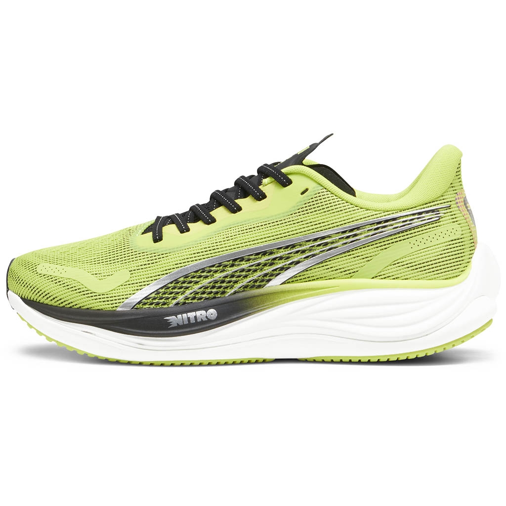 Puma Velocity Nitro 3 Lime Pow Puma Black Puma Silver Lepape