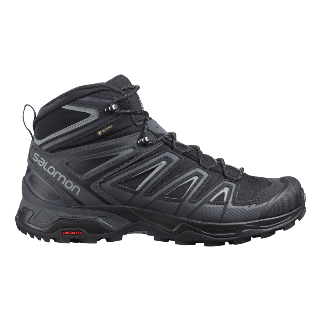 Salomon X Ultra 3 Mid Gore-Tex Black | Pope