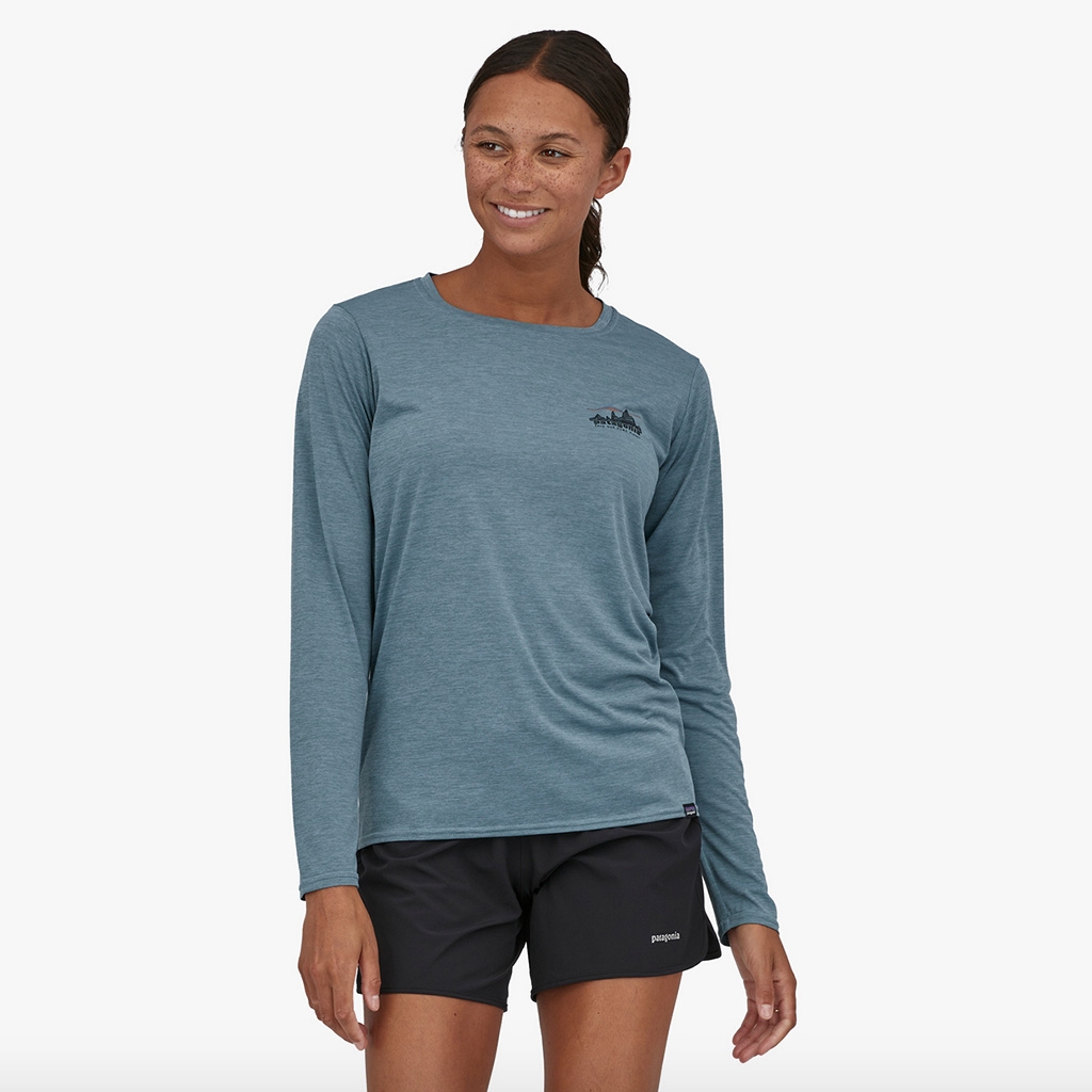 Patagonia grey long sleeve online