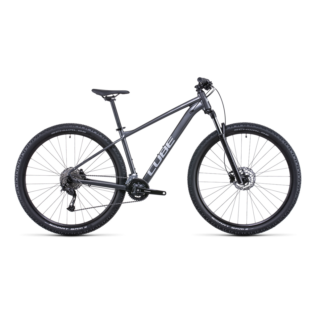 Vélo VTT CUBE AIM SL 29" Homme – Quasi Neuf, Gris, Semi-rigide