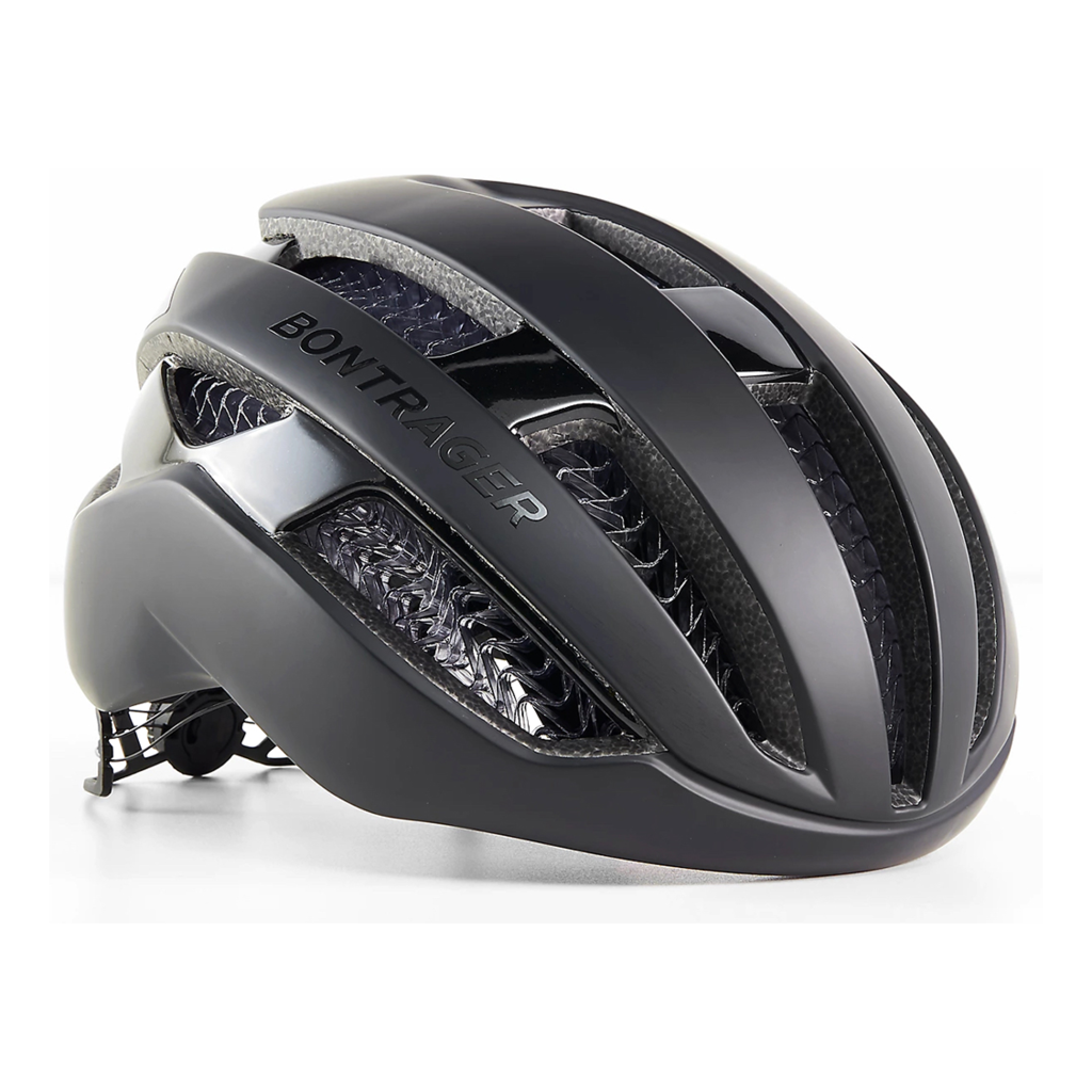 Matte black road bike helmet hotsell