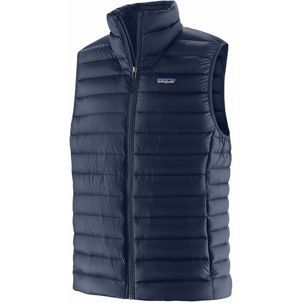 Patagonia down hotsell sweater navy blue