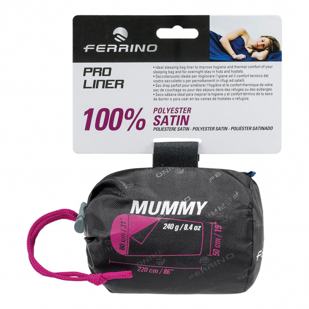 Ferrino Pro Liner Mummy Lakenzak