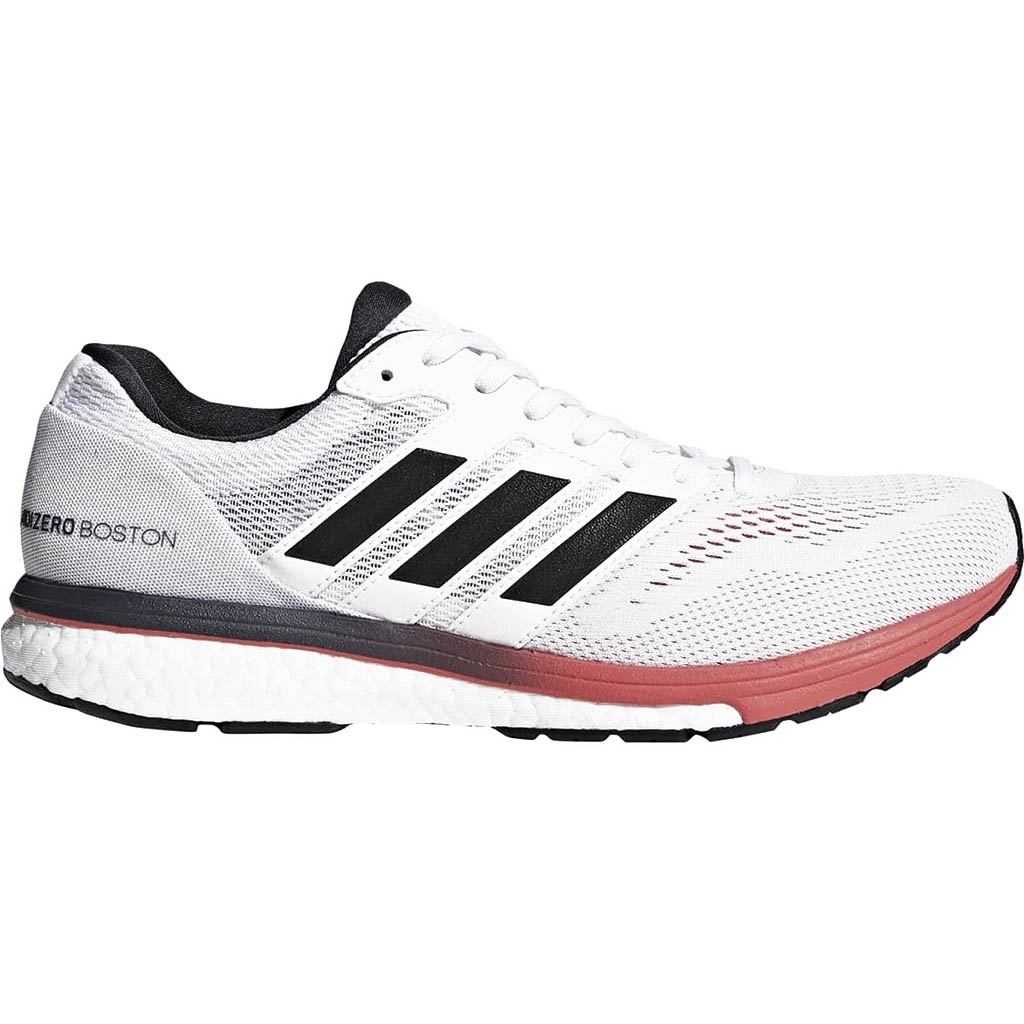 Adidas adizero Boston 7 Blanc. Rouge. Noir | Lepape
