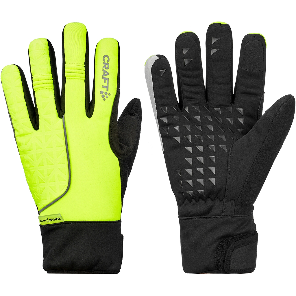 Craft siberian 2.0 yellow and black mixed model gloves