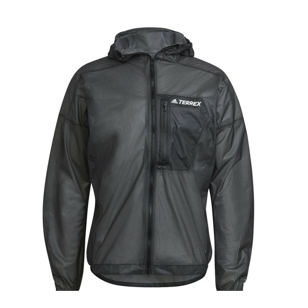Adidas Agravic Rain Jacket Black Lepape