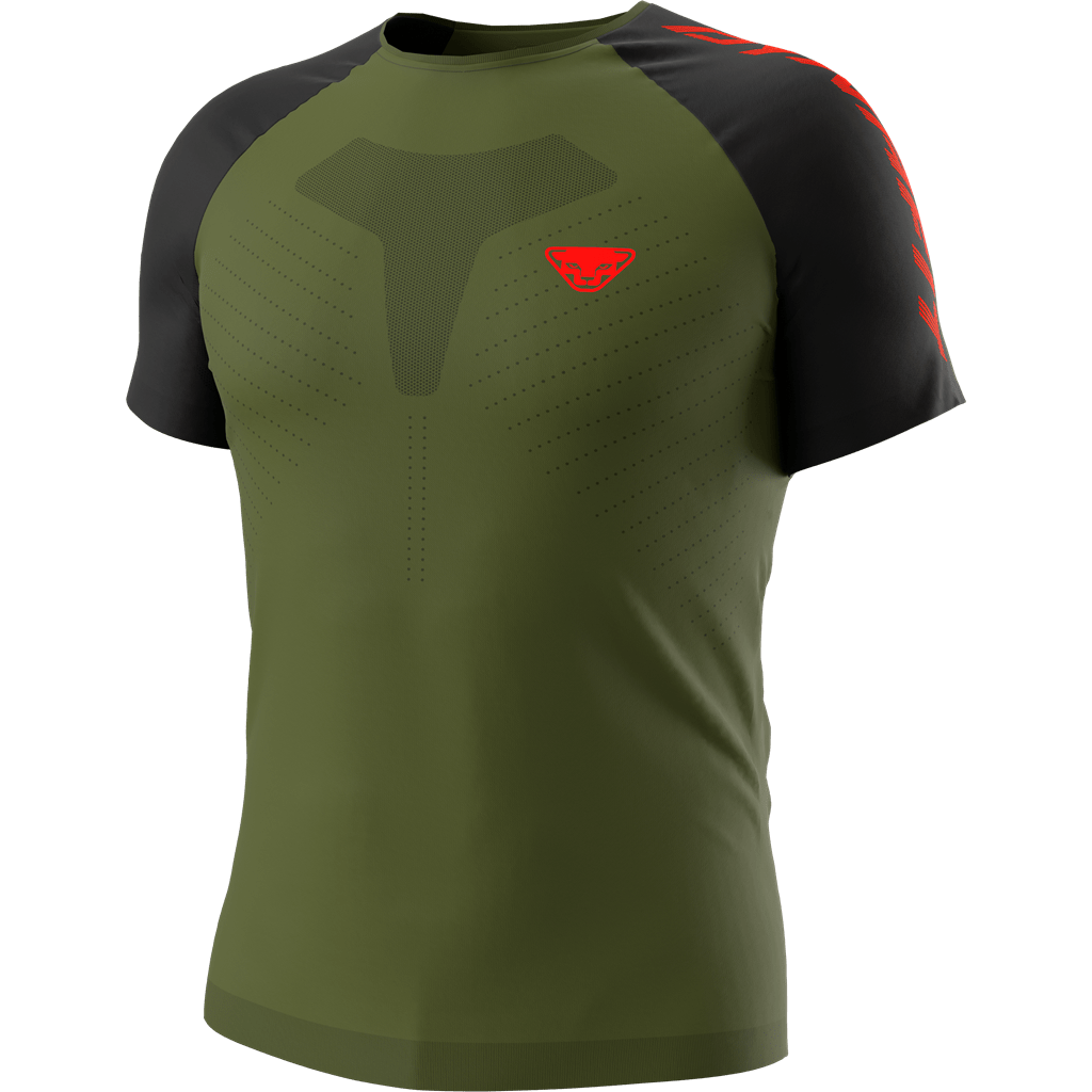 Dynafit Ultra S-Tech Short Sleeve Tee Winter Moss Lepape