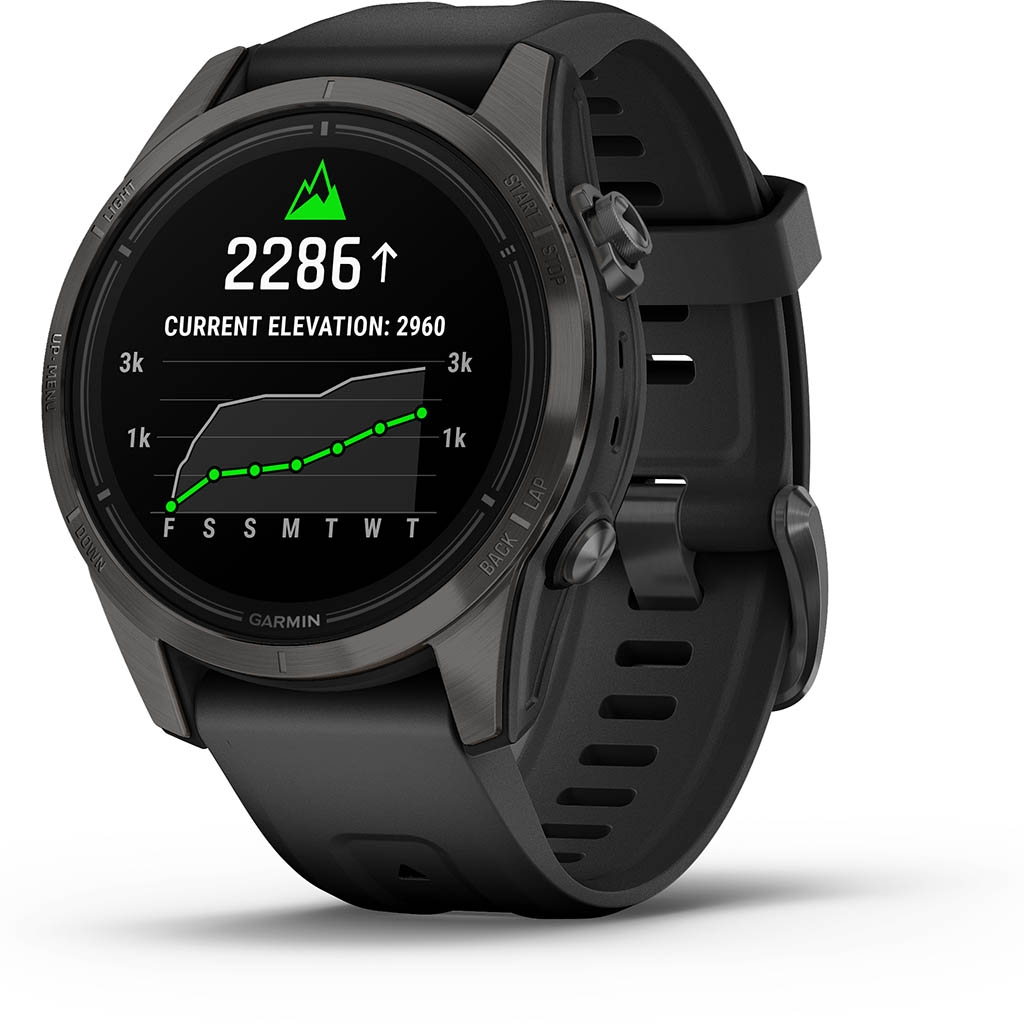 Garmin Epix Pro Gen.2 42mm Sapphire Titane Carbon Gray DLC