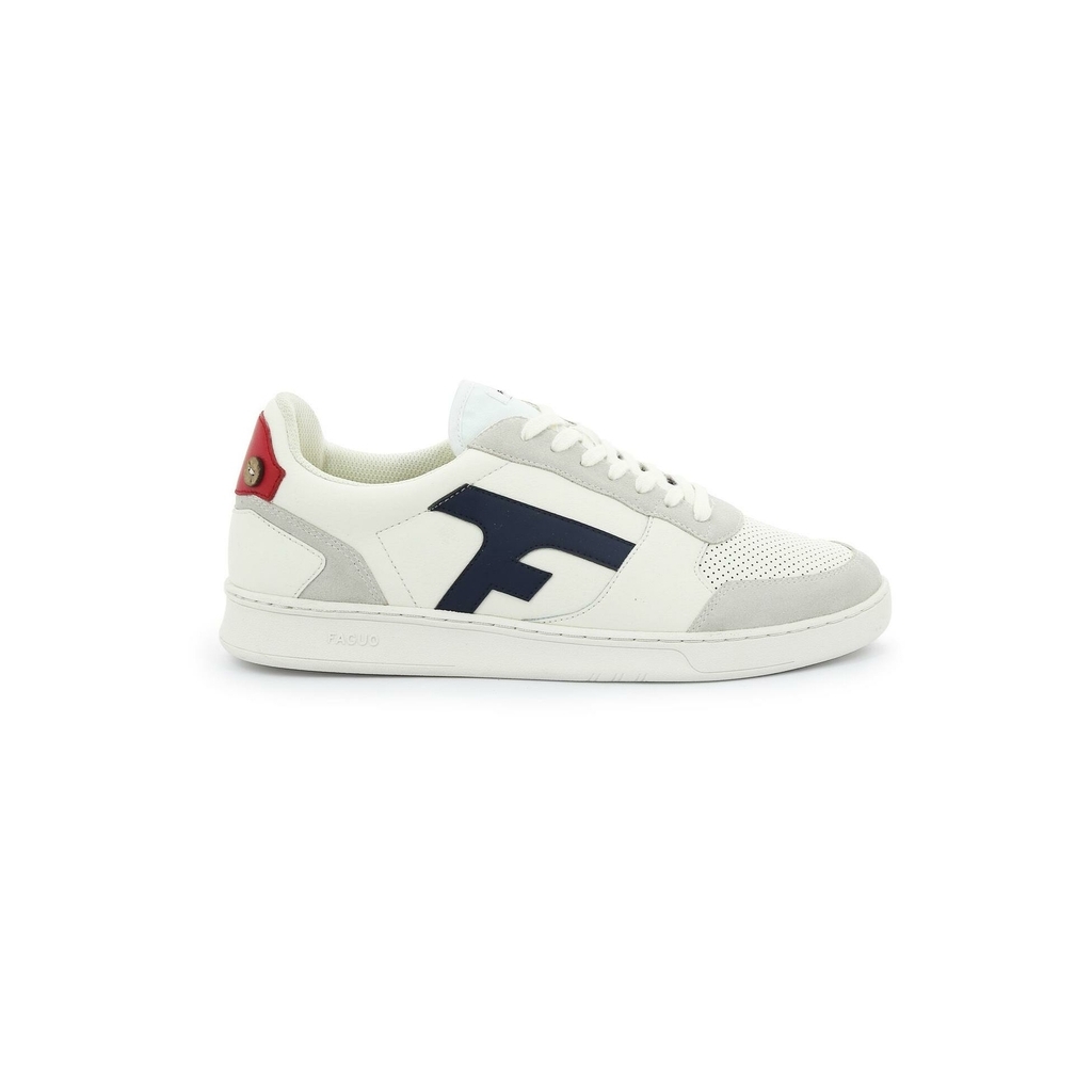 Faguo Hazel Blanc. Bleu marine. Rouge Lepape